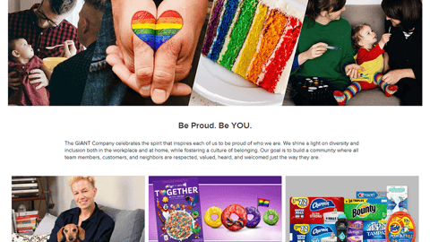 Giant Co. Pride Month Hub